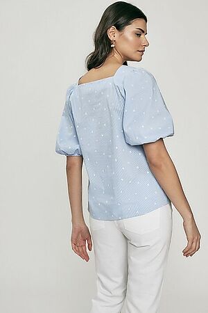 Блуза CALISTA (Белый/Голубой) 0-37200550-185 #300092