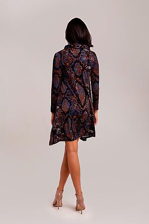Платье RAPOSA (Синий/рептилия) 061-1NAV #300231