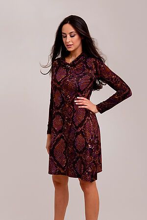 Платье RAPOSA (Фиолетовый/рептилия) 061-1PRP #300232