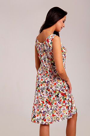 Платье RAPOSA (Бежевый/цветы) 099BEG #300235