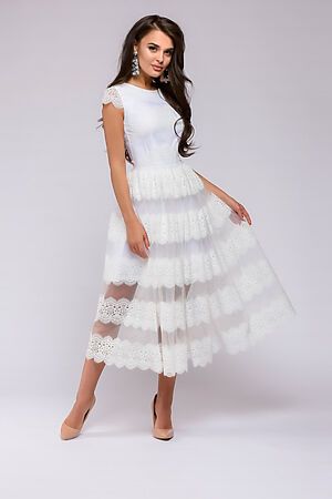 Платье 1001 DRESS (Белый) 0122001-01281WE #302224