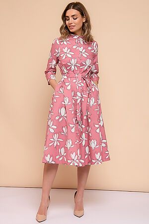 Платье 1001 DRESS (Розовый (принт)) 0132101-02377PK #302441