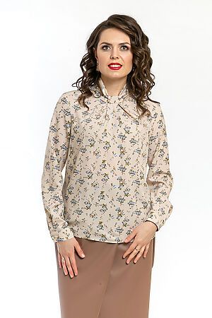 Блуза MODELLOS (Бежевый/принт) Б-273/8 #302770