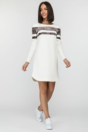Платье GLOSS (Белый) 27322-07 #302882
