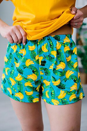 Пижама Старые бренды (Принт бананы в кармане) ЖП 022 #303917