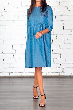 Платье RAPOSA (Голубой/узор) 108BL1 #303942