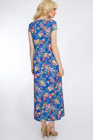 Платье FIFTYPATES (Синий/цветы) 100-014-2 #30432