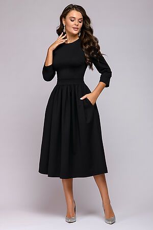 Платье 1001 DRESS (Черный) 0122001-02221BB #304502