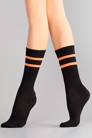 Носки GIULIA (Черный/Оранжевый) #304911