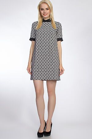 Платье TUTACHI (Черно-серый) 44372 #51004