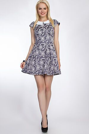 Платье TUTACHI (Серо-голубой) 43095 #51020