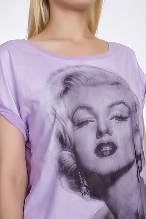 Блуза TUTACHI (Фиолетовый) 3D4-L4 #51077