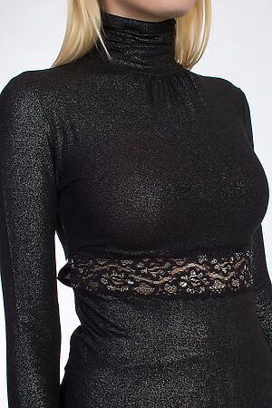 Блуза TUTACHI (Черный/Серебро) 9037 #51111