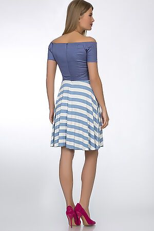Платье GLOSS (Голубой) 18335-10 #51187