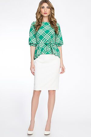 Блуза TUTACHI (Зеленый) 4403 #51299