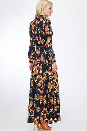 Платье TUTACHI (Черный/оранжевый) 44561 #51648
