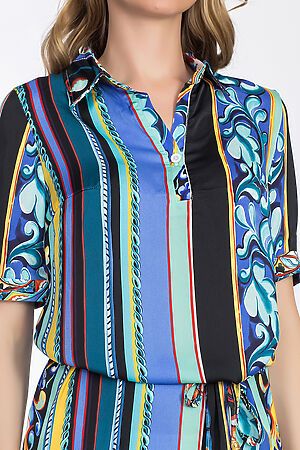 Блуза TUTACHI (Голубой) 44781 #51776
