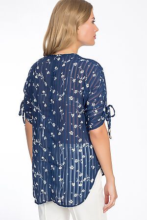 Блуза TUTACHI (Темно-синий) 4490 #52034