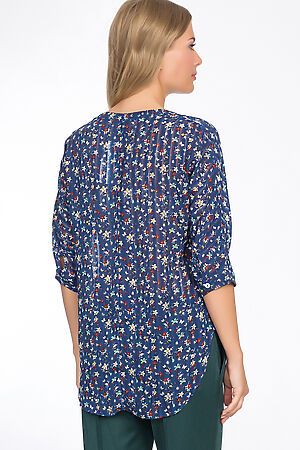 Блуза TUTACHI (Синий/красный) 4470 #52037