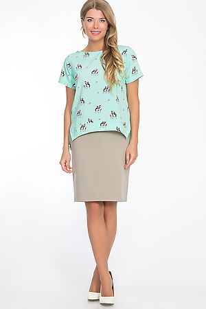 Блуза TUTACHI (Мятный) 4492 #52058