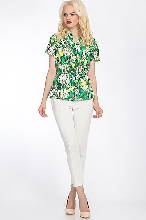Блуза TUTACHI (Зеленый) 4410 #52173