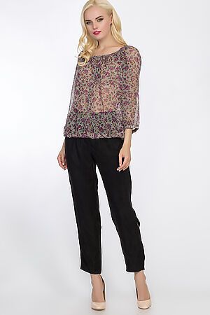 Блуза TUTACHI (Серый/Розовый) 152A #53741
