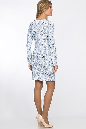 Платье GLOSS (Белый/Голубой) 19333-09 #54248