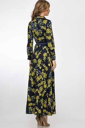 Платье TUTACHI (Черно-желтый) 44561 #55037