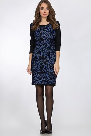 Платье VAY (Черно-голубой) 2078-04-990/42 #55649