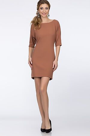 Платье TUTACHI (Светло-коричневый) 40641 #57437