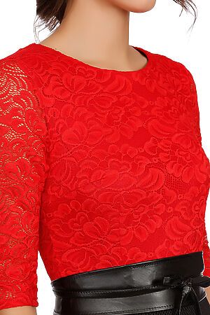Платье TUTACHI (Красно-черный) 4572 #58986