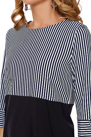 Блуза TUTACHI (Синий/Синий/Белый) 4577 #59647