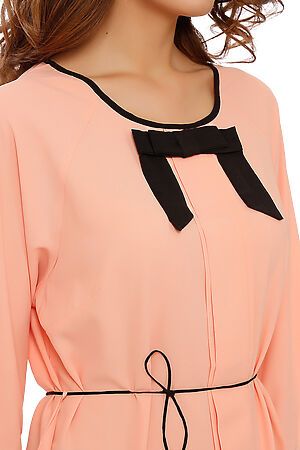 Блуза TUTACHI (Персиковый/Черный) A87 #59662