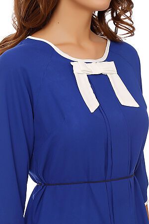 Блуза TUTACHI (Электрик/Белый) A87 #59663