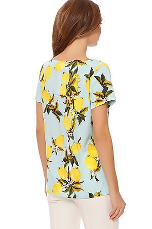 Блуза TUTACHI (Ментол/Лимонный) 4492 #59681