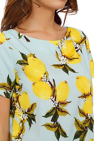 Блуза TUTACHI (Ментол/Лимонный) 4492 #59681