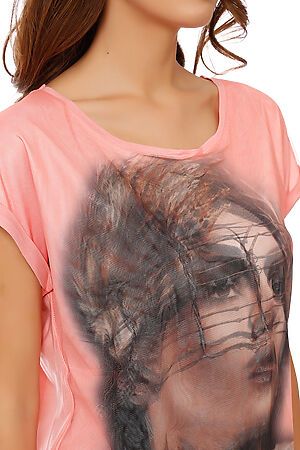 Блуза TUTACHI (Розовый) 3D2-L2 #59685