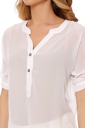 Блуза TUTACHI (Белый) 44702 #59802