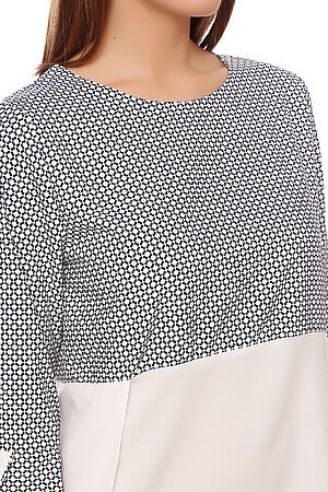 Блуза TUTACHI (Черно-белый) 45772 #61353