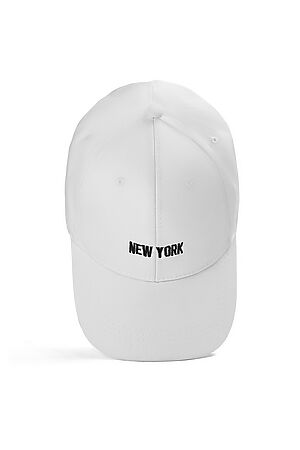 Бейсболка "Нью-Йорк" КРАСНАЯ ЖАРА (Белый, черный) 205056 #615222