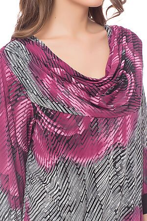 Блуза TUTACHI (Серый/Розовый) 134 #61714
