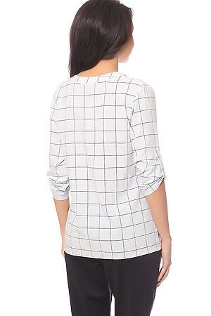 Блуза TUTACHI (Белый/Клетка) 4579 #61893