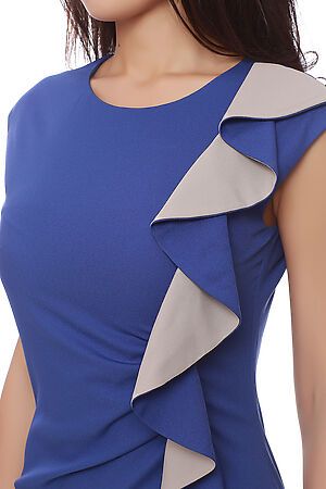 Платье GLOSS (Синий/Серый) 20302-09 #63168