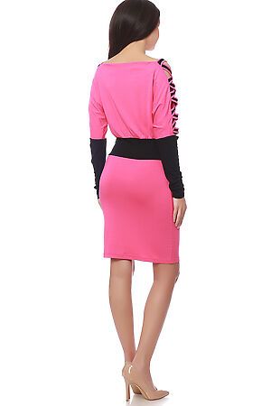 Платье GLOSS (Розовый/Черынй) 19355-13 #63176
