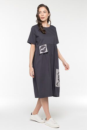 Платье VAY (Графитовый/св.серый/т.серый) #645157