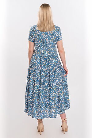 Платье BRASLAVA (Голубой, белый) 5827/55 #645226