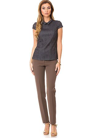 Блуза REMIX (Серо-коричневый) 6315/1 #64604