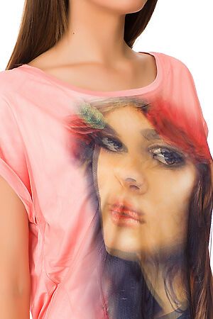 Блуза TUTACHI (Розовый) 3D1(L1) #64796
