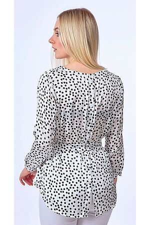 Блуза BRASLAVA (Белый, черный) 2551/38 #648139