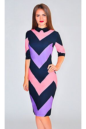 Платье BRASLAVA (Фиолетовый,розовый) 2333/04 #648140